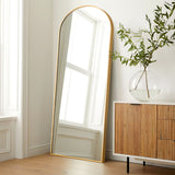 Modern Arch-top Full Length Mirror