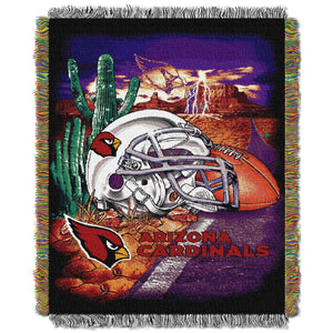 Cardinals OFFICIAL National Football League, "Home Field Advantage" 48"x 60" Woven Tapestry Throw by The Northwest Company