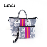 Neoprene Handbag & Wristlet