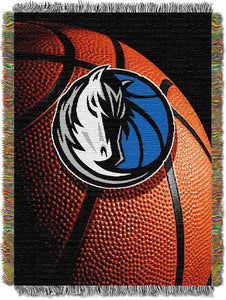 Mavericks OFFICIAL National Basketball Association, "Photo Real" 48"x 60" Woven Tapestry Throw by The Northwest Company