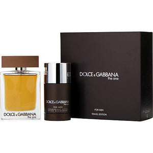 THE ONE by Dolce & Gabbana EDT SPRAY 3.3 OZ & DEODORANT STICK 2.3 OZ (TRAVEL OFFER)