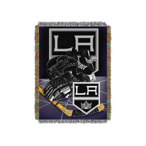 LA Kings OFFICIAL National Hockey League, "Home Ice Advantage" 48"x 60" Woven Tapestry Throw by The Northwest Company